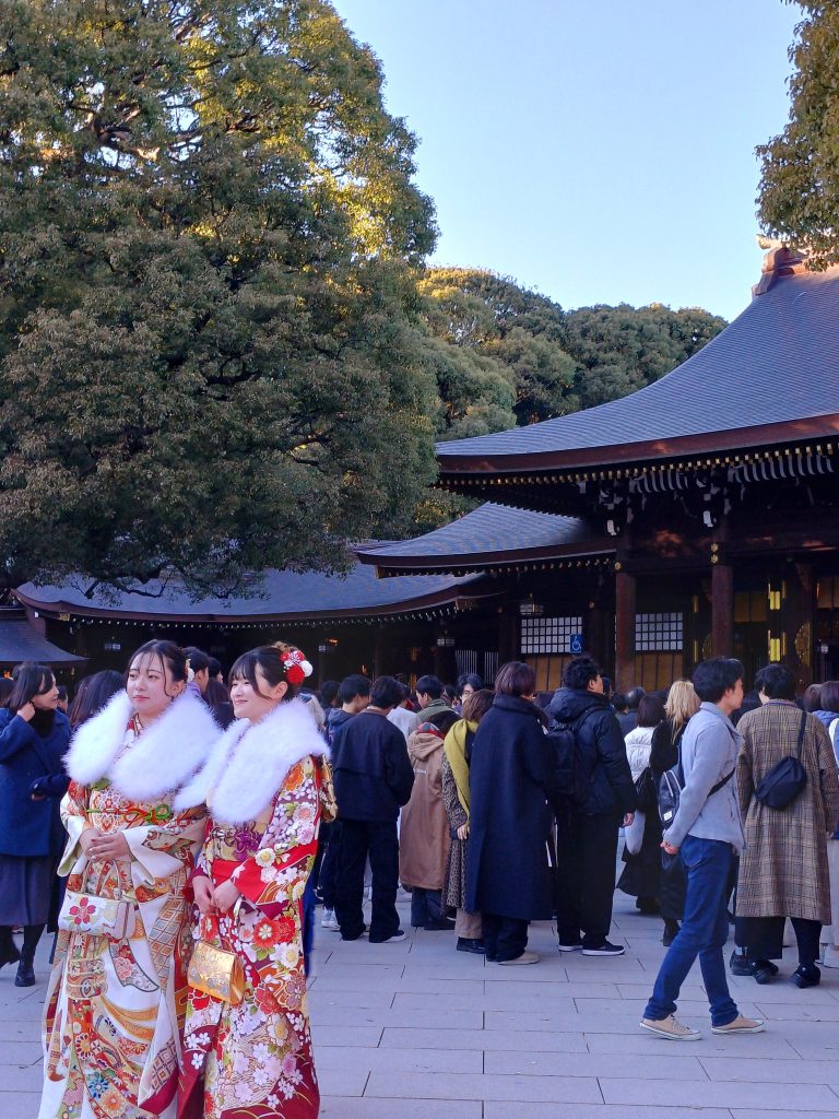 成人の日 at Meiji-Jingu Shrine, Tokyo