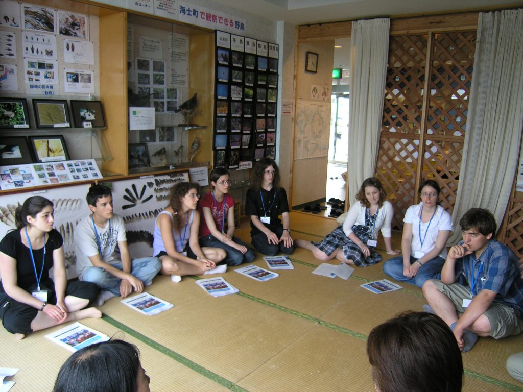 Ama town summer homestay program 2014
