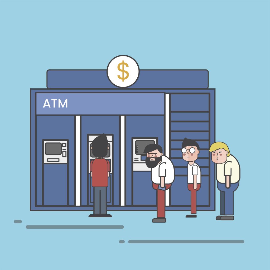 atm's in japan