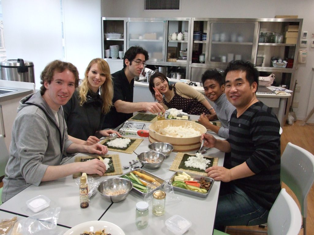 cooking and origami class golden week sng