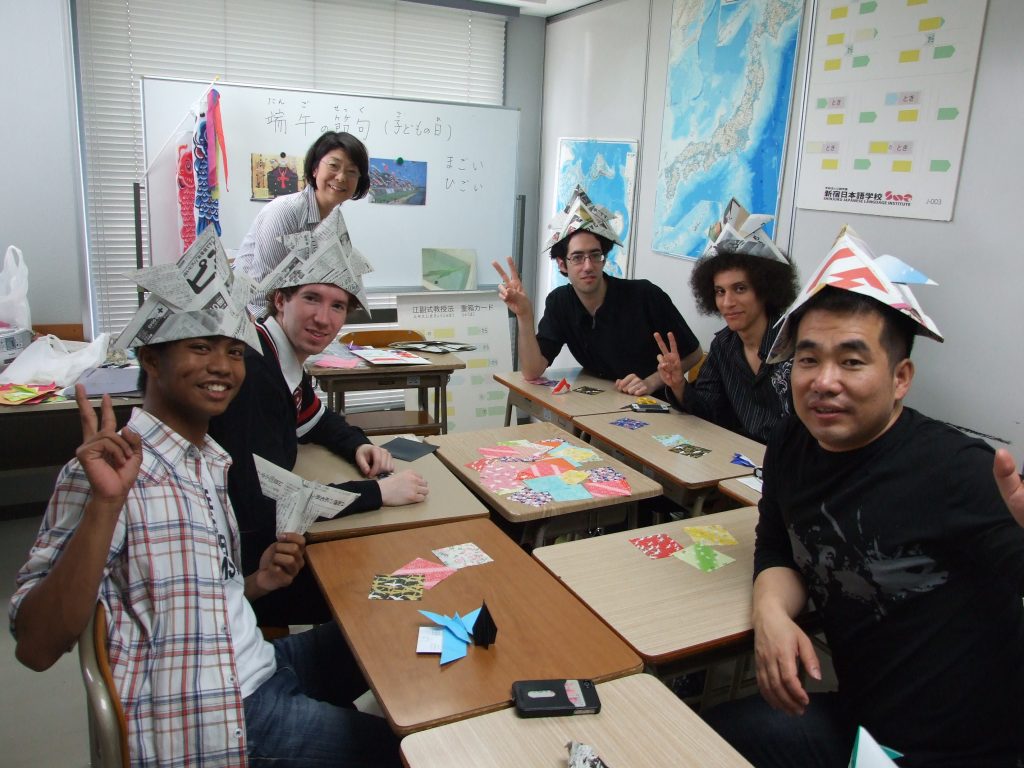 cooking and origami class golden week sng