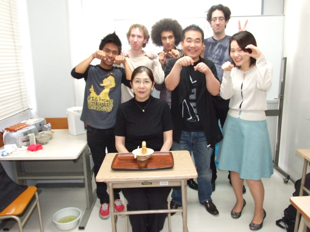 intermediate I class tea ceremony class
