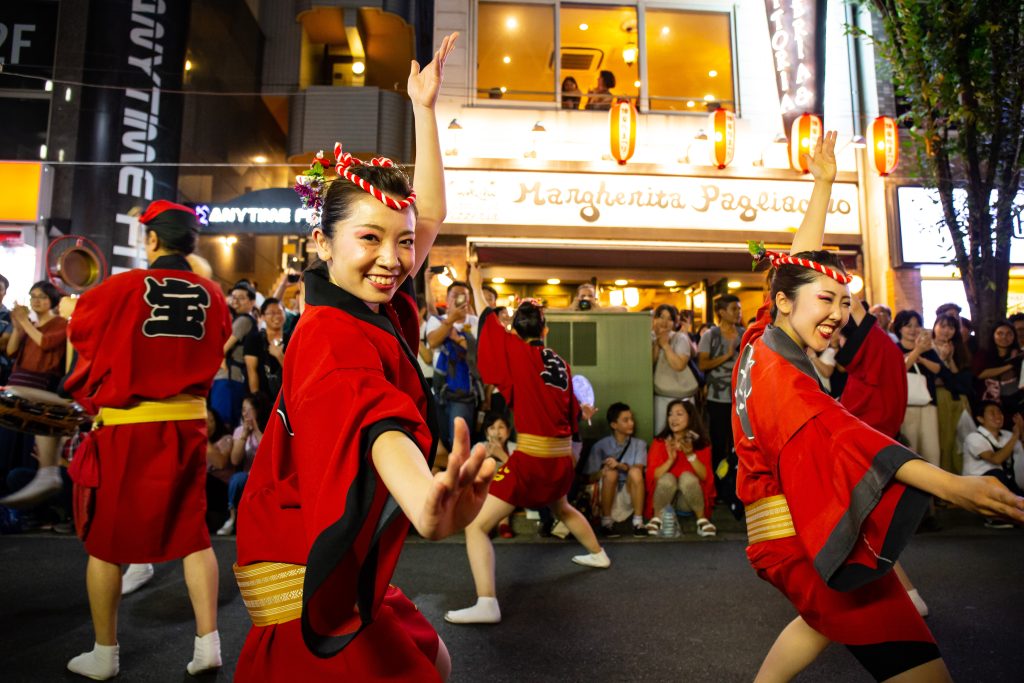 Kagurazaka's awaodori 2019