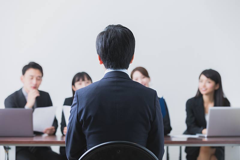 stages job interview japan