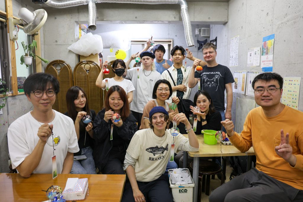 Atelier de fabrication de carillons japonais (風鈴)