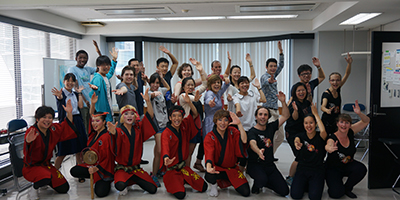 Awaodori dance training